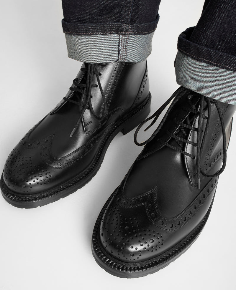 Janosh K Full Brogue BC - Noir