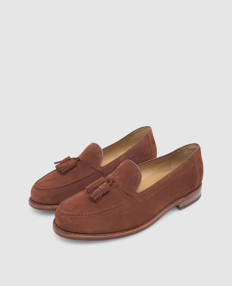Wien Plain Tassel V - Marron rouge