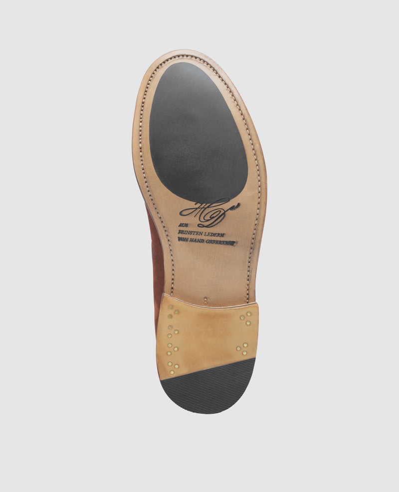 Wien Plain Tassel V - Marron rouge