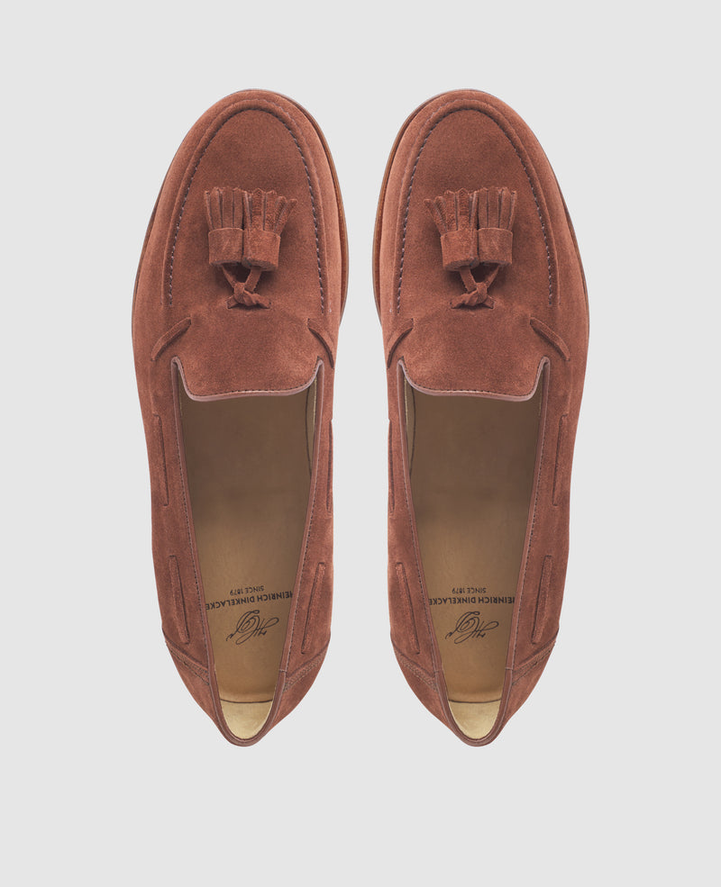 Wien Plain Tassel V - Marron rouge