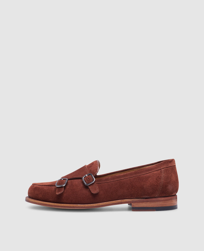 Wien Double Monk V - Marron rouge