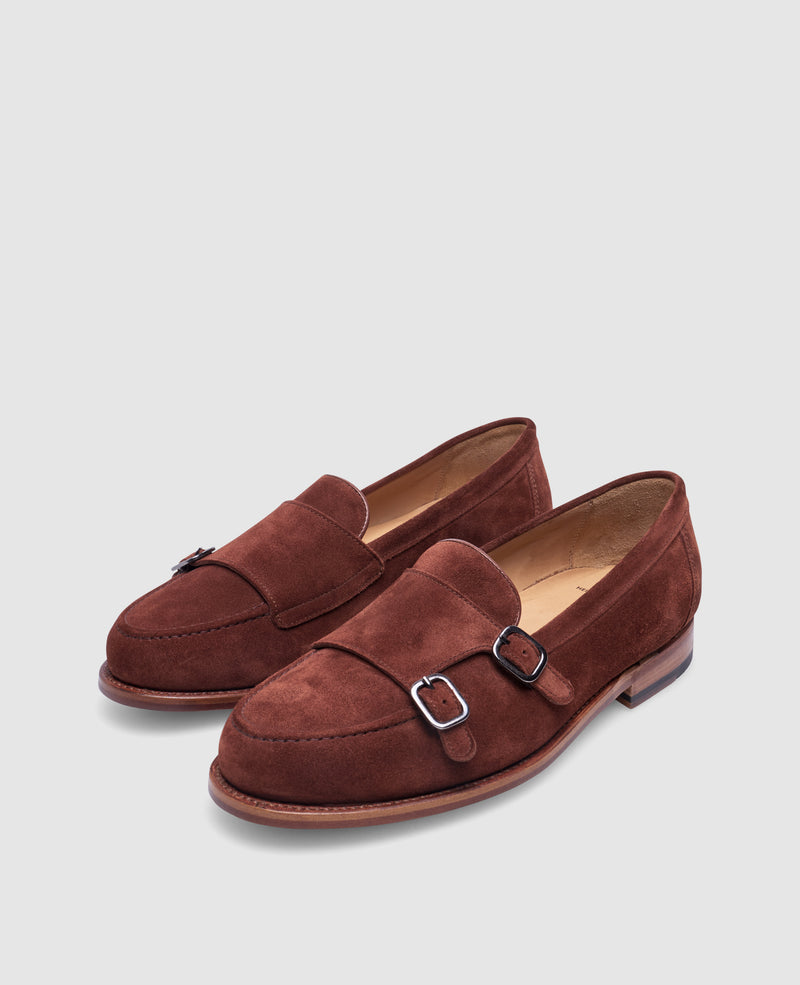Wien Double Monk V - Marron rouge