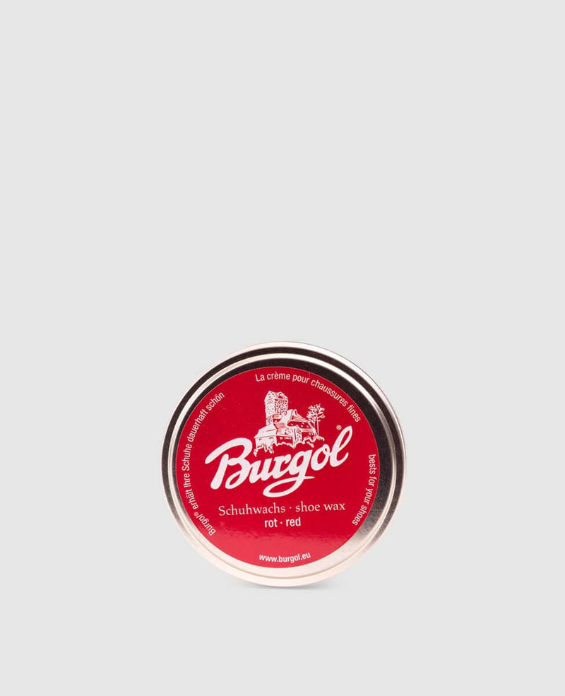 Pâte à cirage Burgol - Rouge