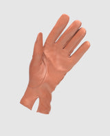 Gants fins en cuir - Marron rouge