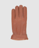 Gants à fermeture éclair - Marron Clair