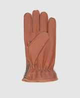 Gants à fermeture éclair - Marron Clair