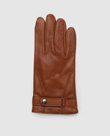 Gants à bouton pression - Marron Clair